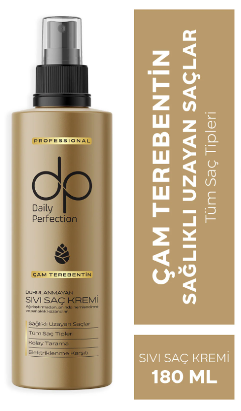 DP LIQUID HAIR CONDITIONER 180 ML PINE TURPENTINE*12