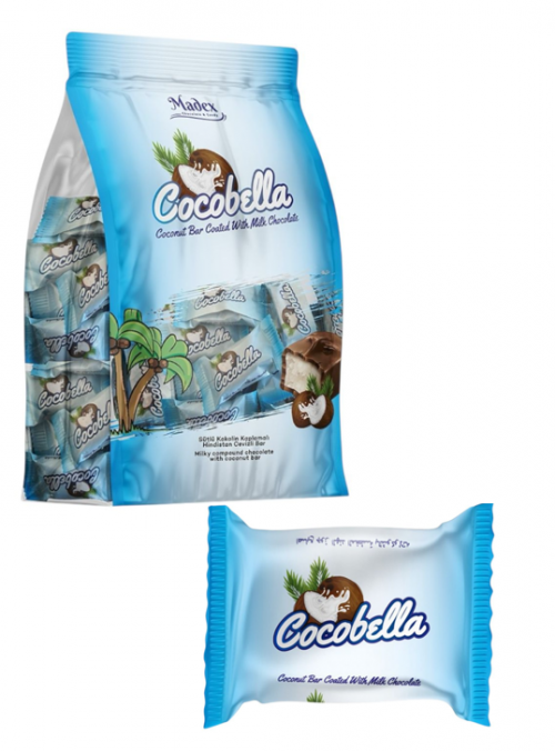 MADEX 1 KG COCONUT CHOCOLATE BAR*8