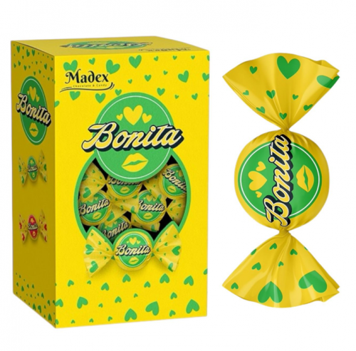 MADEX 2 KG BONITA DOUBLE CREAM. FILLING. COCOA. CHOCOLATE (GREEN)*6