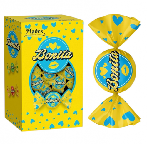 MADEX 2 KG BONITA DOUBLE CREAM. NATURAL. COCOA. CHOCOLATE. (BLUE)*6