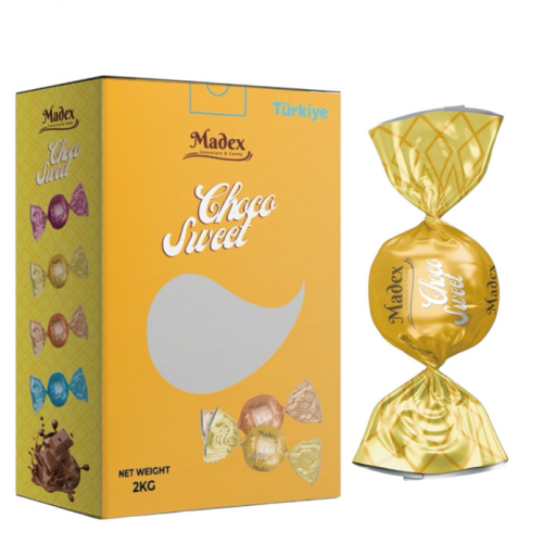 MADEX 2 KG CHOCO SWE.CREAM FILLING.COCOA.CHOCOLATE.(YELLOW)*6