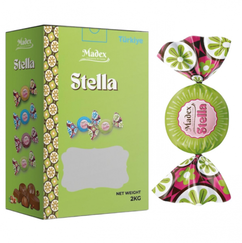 MADEX 2 KG STELLA CREAM FILLING. COCOA. CHOCOLATE (GREEN)*6