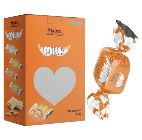 MADEX 2 KG MILK CREAM FILLING. COCOA. CHOCOLATE (ORANGE)*6