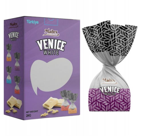 MADEX 2 KG VENICE WHITE CREAM FILLING COCOA CHOCOLATE (PURPLE)*6