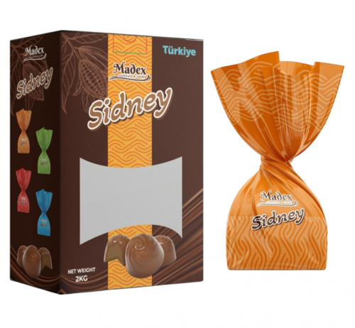 MADEX 2 KG SYDNEY CREAM FILLING. COCOA. CHOCOLATE. (ORANGE)*6