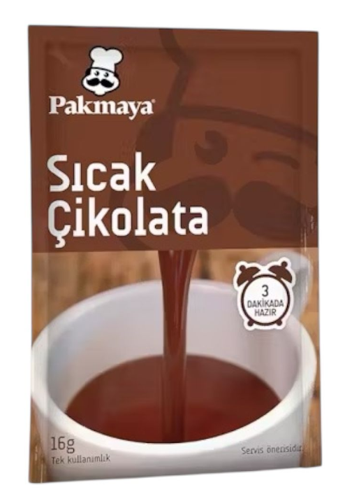 PAKMAYA HOT CHOCOLATE 16 GR* 24