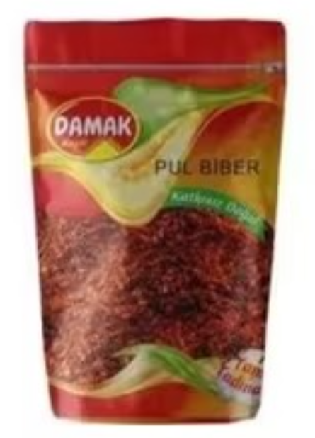 DAMAK CRUSHED RED PEPPER 500 GR*12