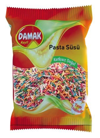 DAMAK CAKE DECORATION 50 GR*15