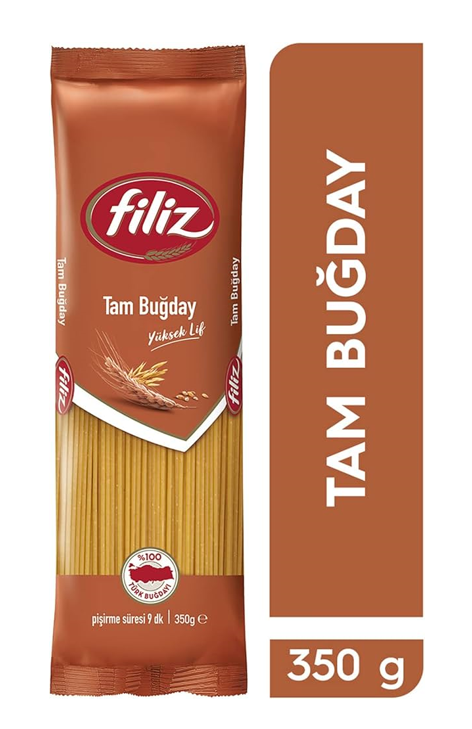 FILIZ WHOLE WHEAT PASTA SPAGHETTI 350 GR*18