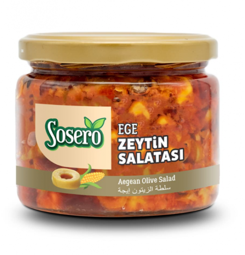 SOSERO AEGEAN OLIVE SALAD 290 GR JAR *12