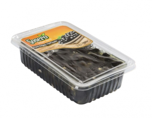 SOSERO CHEESE-STUFFED BLACK OLIVES 2 KG VACUUM-PACKED*2