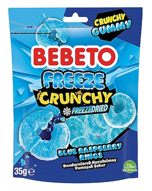 BEBETO 35 GR FREEZE BLUE RASPBERRY*12