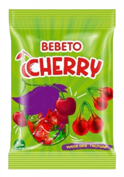 BEBETO 80 GR CHERRY*12
