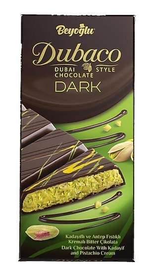 Beyoğlu Dubai Chocolate 200 gr Bitter*6