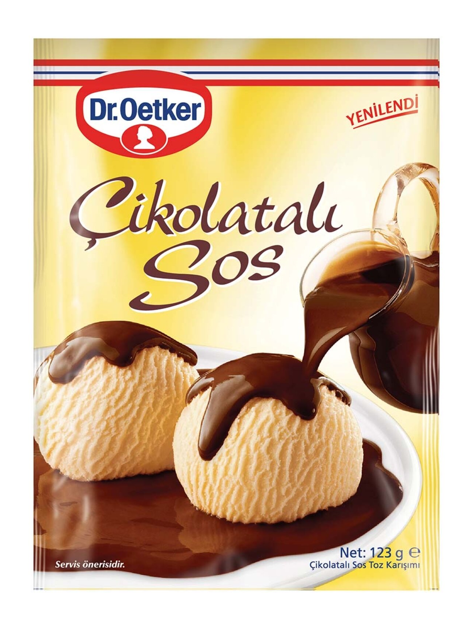 DR.OETKER SAUCE CHOCOLATE 123 GR*24