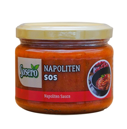 SOSERO NAPOLITINE SAUCE 290 GR JAR*12