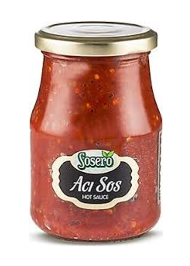 SOSERO HOT PEPPER SAUCE 355 GR JAR*12