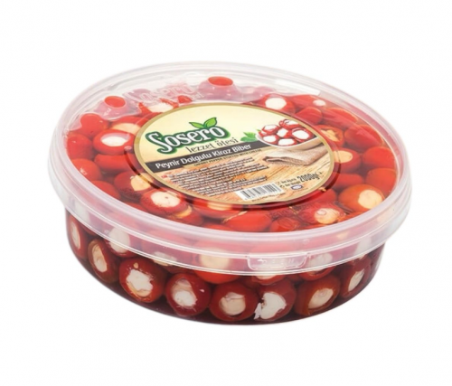SOSERO CHERRY PEPPER FILLED WITH CHEESE 2 KG PAN *2