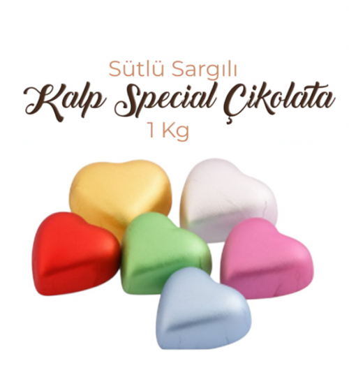 MILAT (5000) HEART-WRAPPED SPECIAL CHOCOLATE. 1 KG * 5