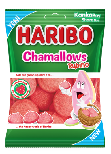 HARİBO 70 GR CHAMALLOWS RUBİNO*24
