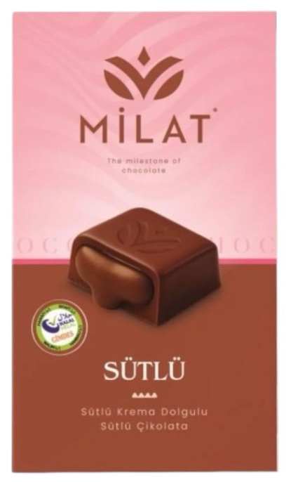 MILAT (1601) MILK CHOCOLATE FILLED 60 GR*12