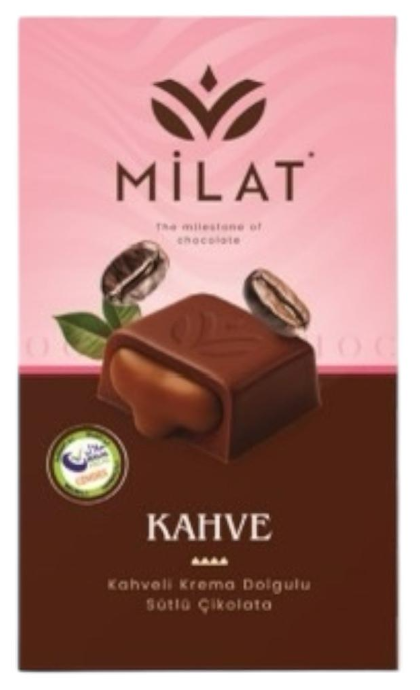 MILAT (1617) COFFEE FILLED MILK CHOCOLATE 60 GR*12
