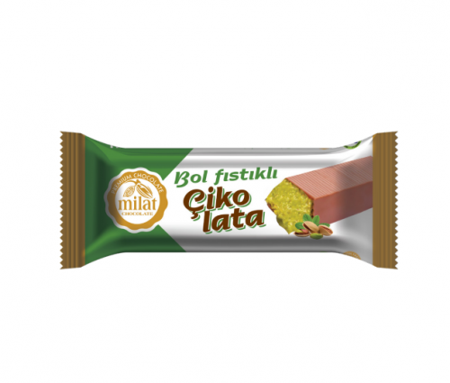 MILAT (1104) PISTACHIO FILLED CHOCOLATE 25 GR*24