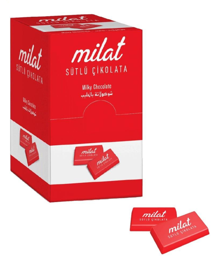 MILAT (1710) NEAPOLITAN MILK CHOCOLATE 90 GR*12