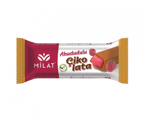 MILAT (1111) RASPBERRY FILLED CHOCOLATE. 25 GR*24