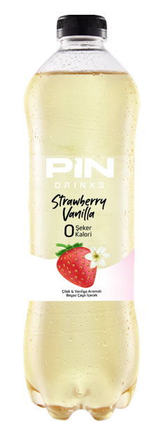 PIN DRINKS 1 LT FRAISE VANILLE*6