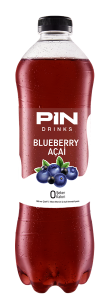 PIN DRINKS 1LT MYRTILLE AÇAÏ*6