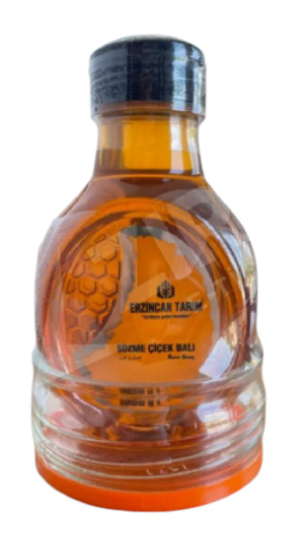 ERZINCAN Miel de fleurs T. MATARA 1000 g, 6 bols en verre, cadeau inclus