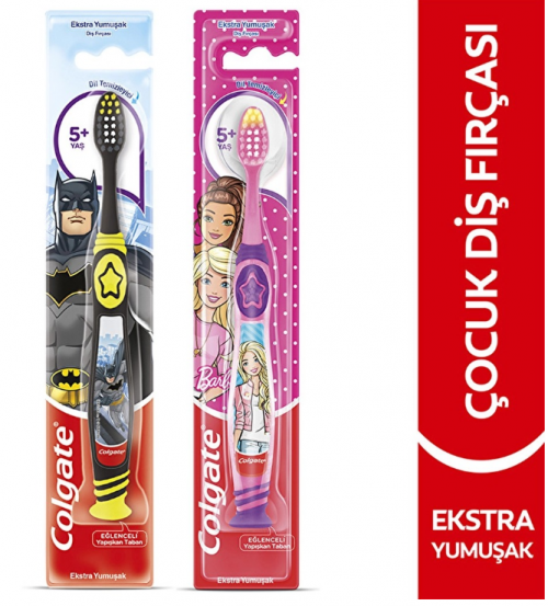 COLGATE CHILD TOOTHBRUSH 5+ YEARS*12