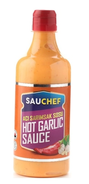 SAUCHEF HOT GARLİC SOS 480 GR PET*12
