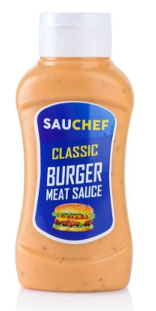 SAUCHEF BURGER SOS 480 GR PET*12