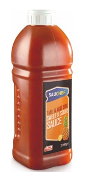 SAUCHEF SWEET SOUR SOS 2200 GR PET*6