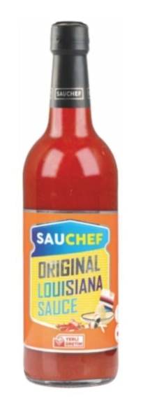 SAUCHEF LOUİSİANA ACI SOS 840 GR CAM*12