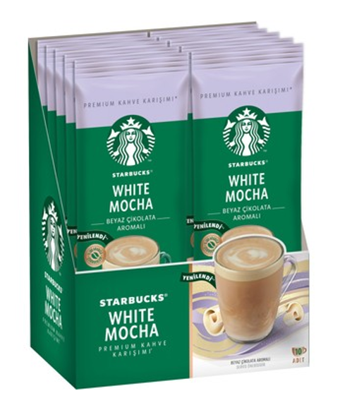STARBUCKS WHITE MOCHA 24 GR*10