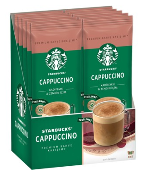STARBUCKS CAPPUCCINO 14 GR*10