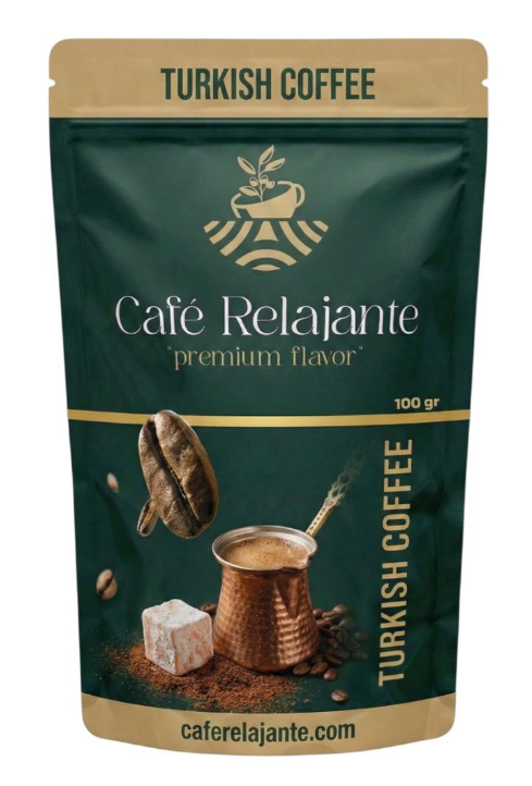 CAFE RELAJANTE 100 GR DOYPACK TURKISH COFFEE*24