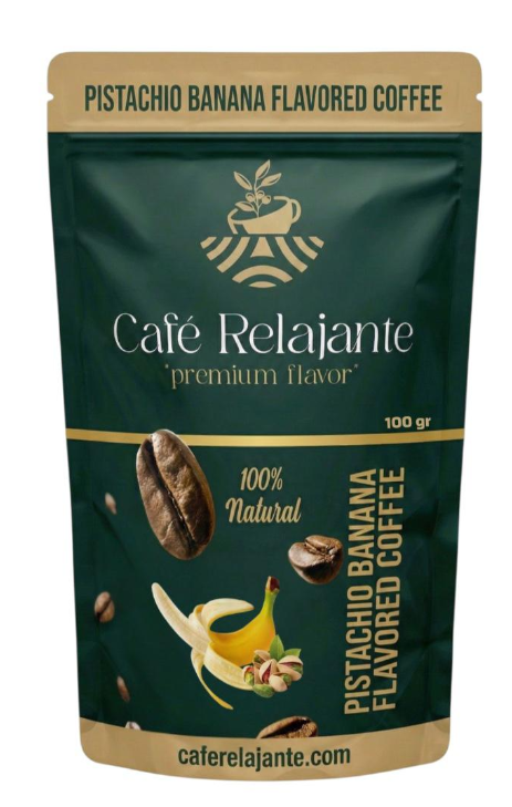 CAFE RELAJANTE 100 GR DOYPACK FISTIK MUZLU KAHVE*24