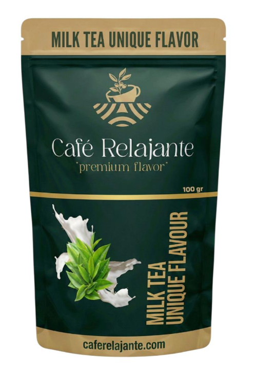 CAFE RELAJANTE 100 GR DOYPACK MILK TEA*24