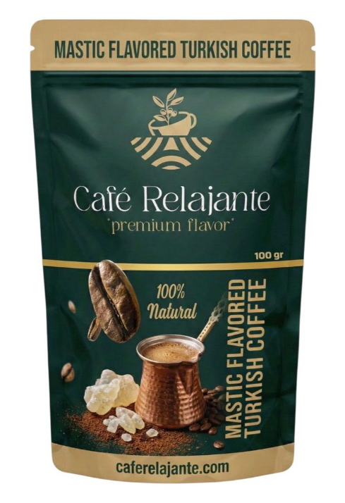 CAFE RELAJANTE 100 GR DOYPACK MASTIC GUM COFFEE*24