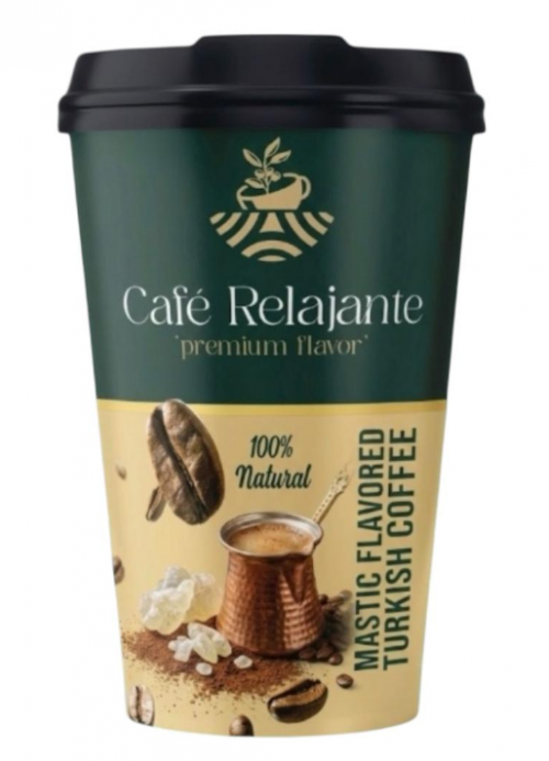 CAFE RELAJANTE 23 GR CUP MASTIC GUM COFFEE*150
