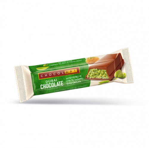 CHOCOLART PEANUT DUBAI CHOCOLATE 32 GR*24