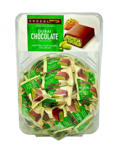CHOCOLART PISTACHIO DUBAI CHOCOLATE SPHERE 16 GR*75