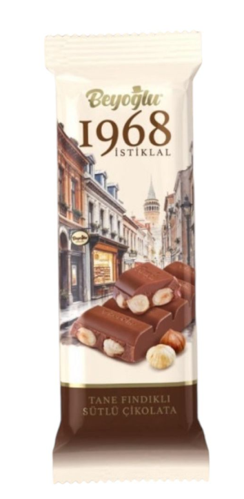 Beyoğlu 1968 Istiklal Chocolate 30 gr Bar*24