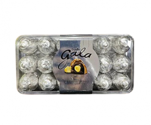 BEYOĞLU GALA TANE SILVER HAZELNUT MILK CHOCOLATE. 370 GR * 12