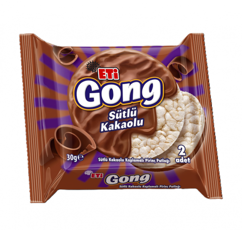 ETİ (7815429) GONG LAIT/CACAO ENROBÉ 30 GR*24