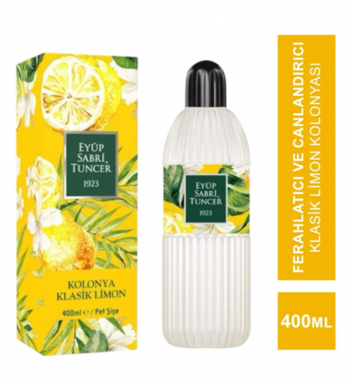 EYÜP SABRİ 400 ML COLOGNE CLASSIC LEMON *24